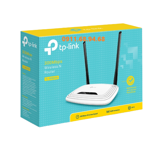 Router Wi-Fi Chuẩn N Tốc Độ 300Mbps TL-WR 841N