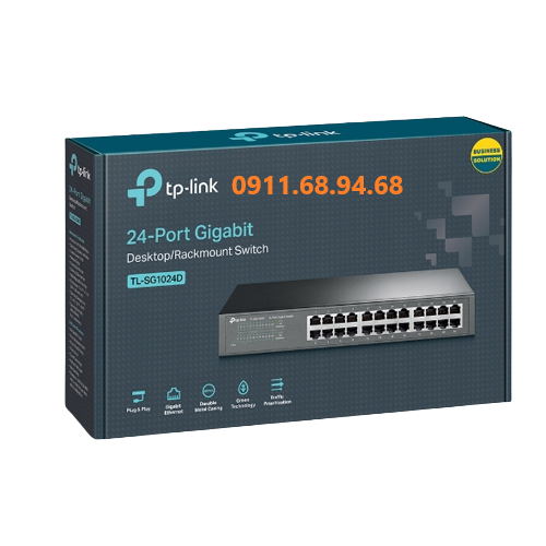 Bộ chia mạng 24 cổng Gigabit TL-SG1024D