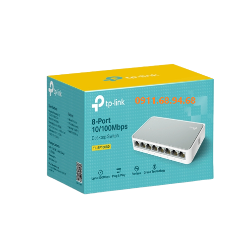 Bộ chia mạng 8 cổng 100Mb TL-SF1008D