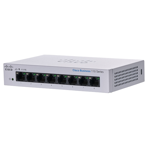 Switch Cisco CBS110-8T-D-EU , Unmanaged Switch