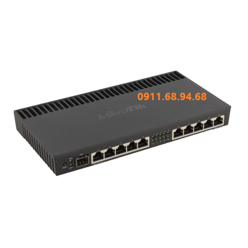 Bộ định tuyến Router cân bằng tải MikroTik RB4011iGS+RM