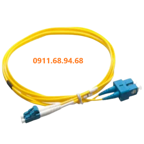 Dây nhảy quang SC-LC đôi, SM, 3M