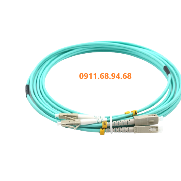 Dây nhảy quang SC-LC đôi, OM3, 3M