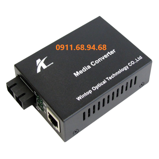 Bộ chuyển đổi quang điện 100Mb WINTOP YT-8110SA-11-20 , 2 sợi quang