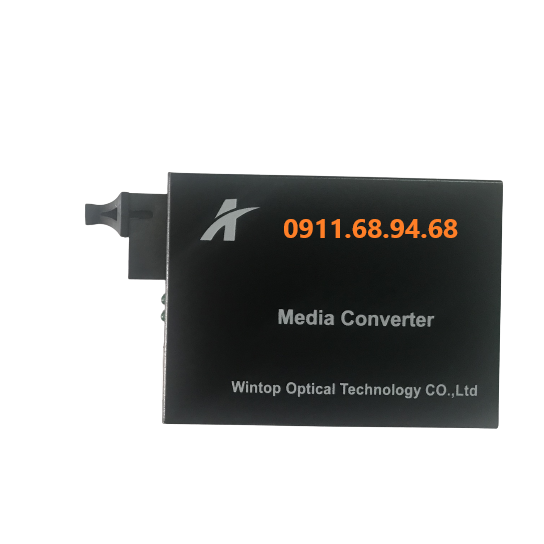 Bộ chuyển đổi quang điện Gigabit WINTOP YT-8110GSB-11-20A-AS , 1 sợi quang (Đầu A)