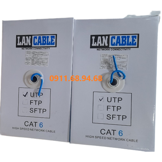 DVCOM Cáp mạng Cat.6UTP - Hợp kim nhôm (CCA)