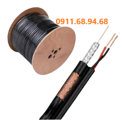 Cáp đồng trục kèm nguồn RG6 + 2C UNISAT, cuộn 305m